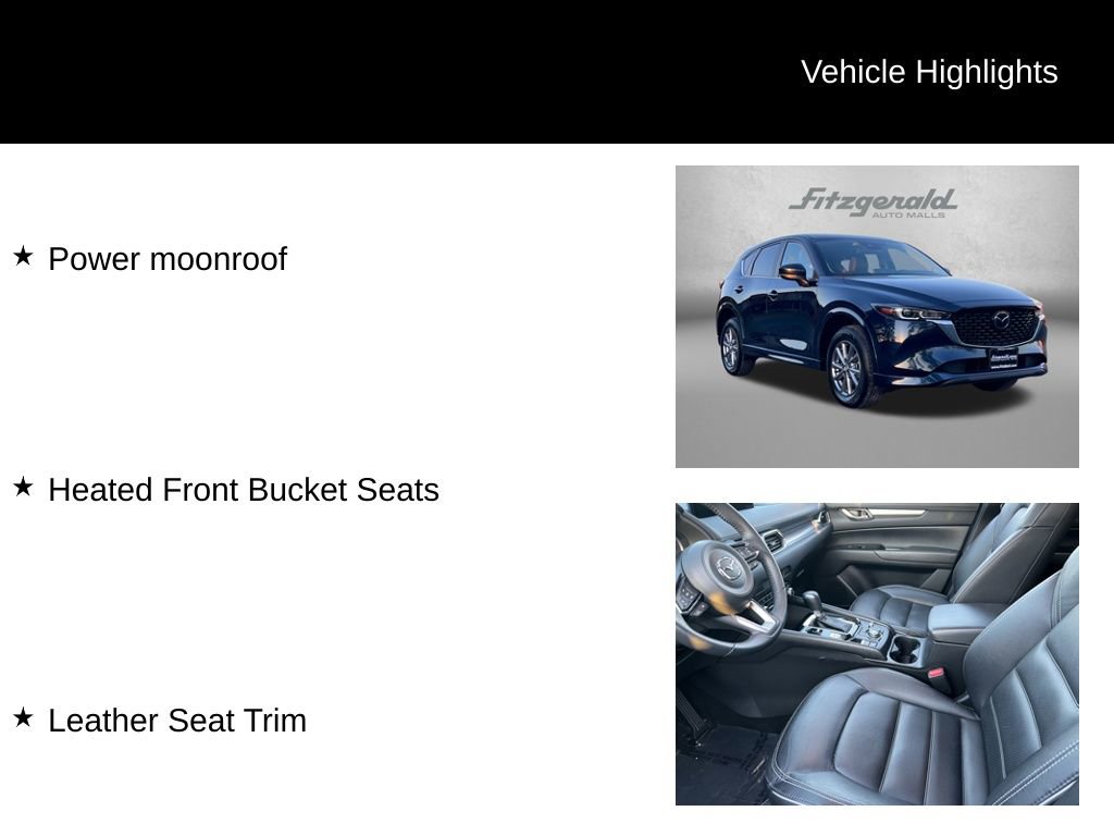 Used 2025 MAZDA CX-5 AWD 2.5 S w/ Preferred Package image 9