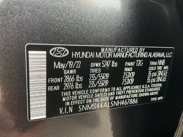 Certified 2022 Hyundai Santa Fe Limited FWD image 25