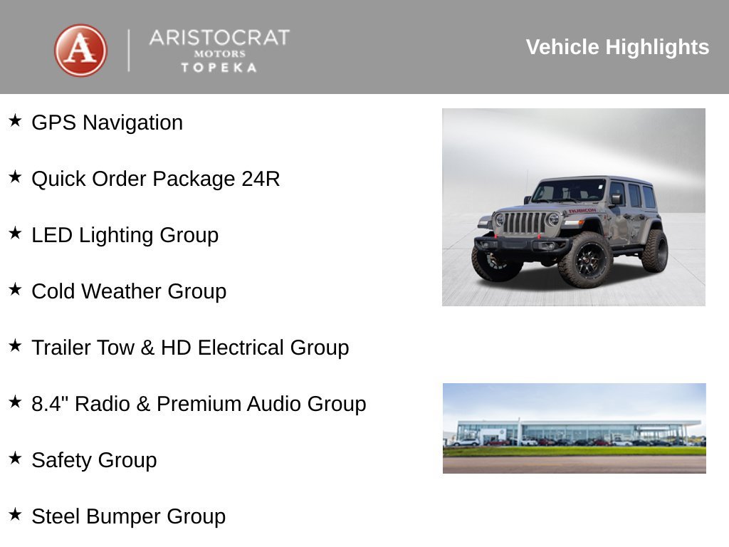 Used 2020 Jeep Wrangler Unlimited Rubicon AWD/4WD image 2