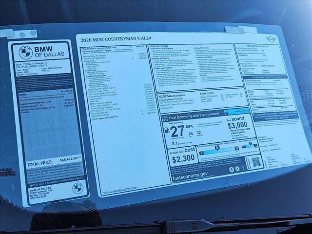 Certified 2026 MINI Cooper Countryman S AWD/4WD image 18