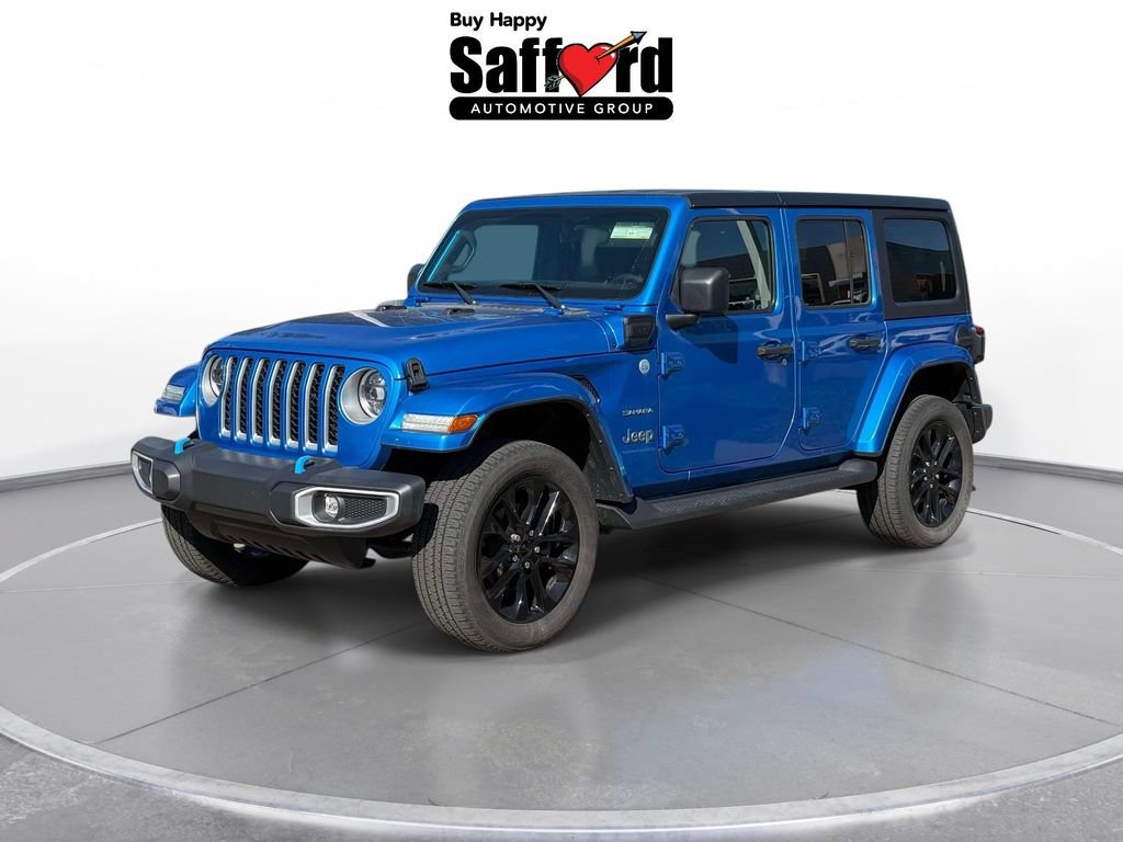 Used 2023 Jeep Wrangler Unlimited Sahara w/ Cold Weather Group AWD/4WD image 1