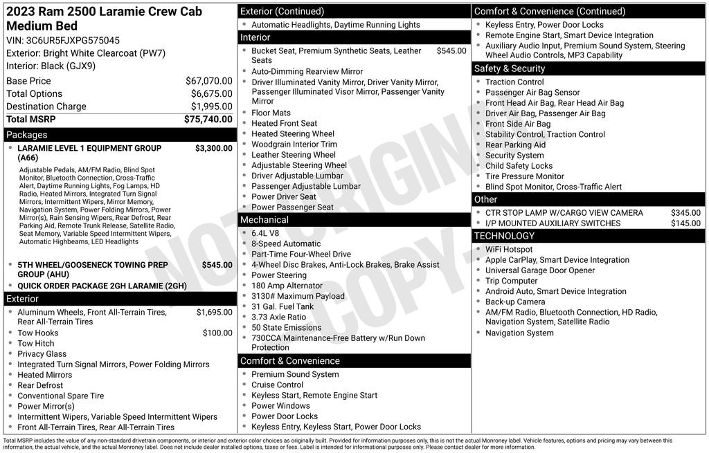 Used 2023 RAM 2500 Laramie image 31