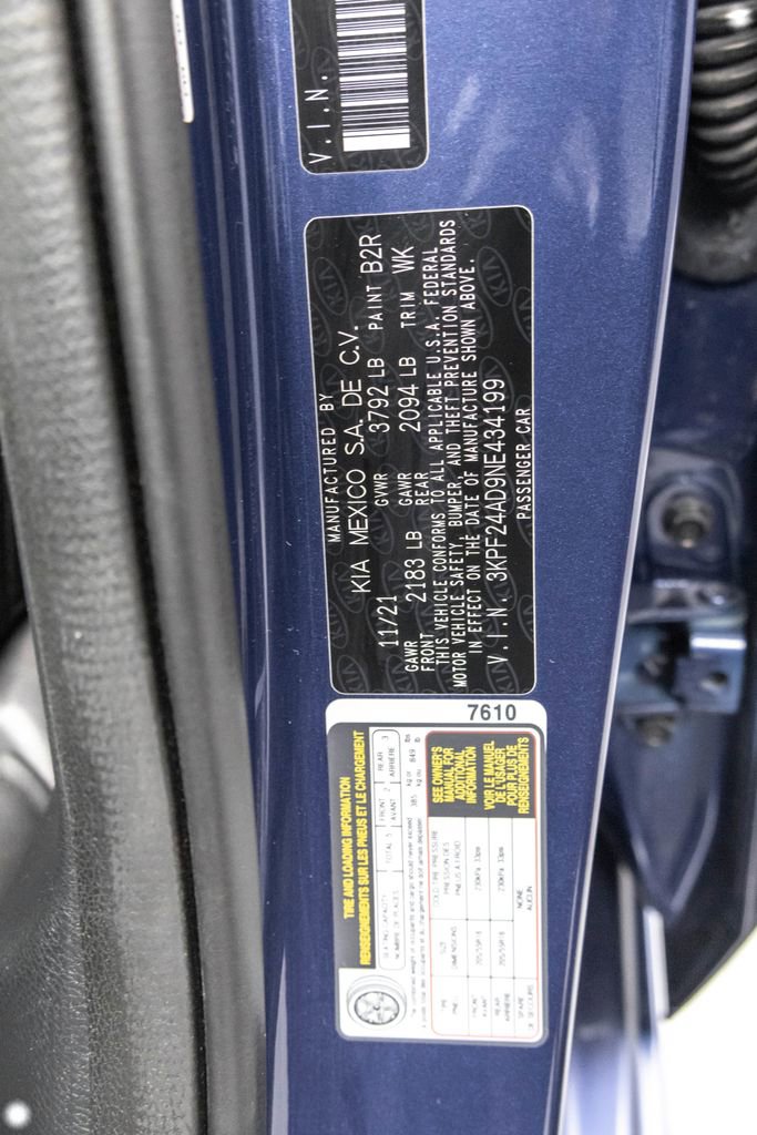 Used 2022 Kia Forte LXS w/ LXS Technology Package image 34