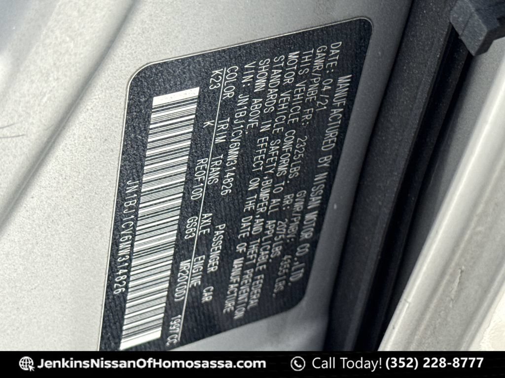 Certified 2021 Nissan Rogue Sport SL w/ Premium Package FWD image 49
