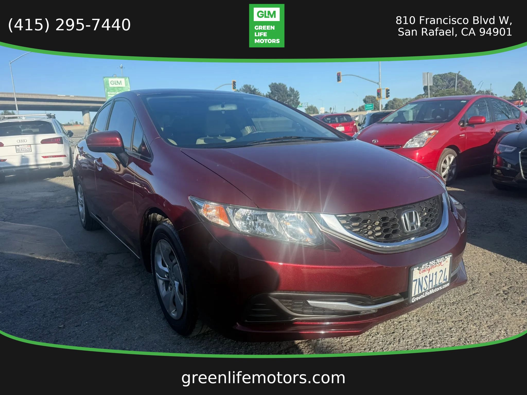 Used 2015 Honda Civic LX image 1