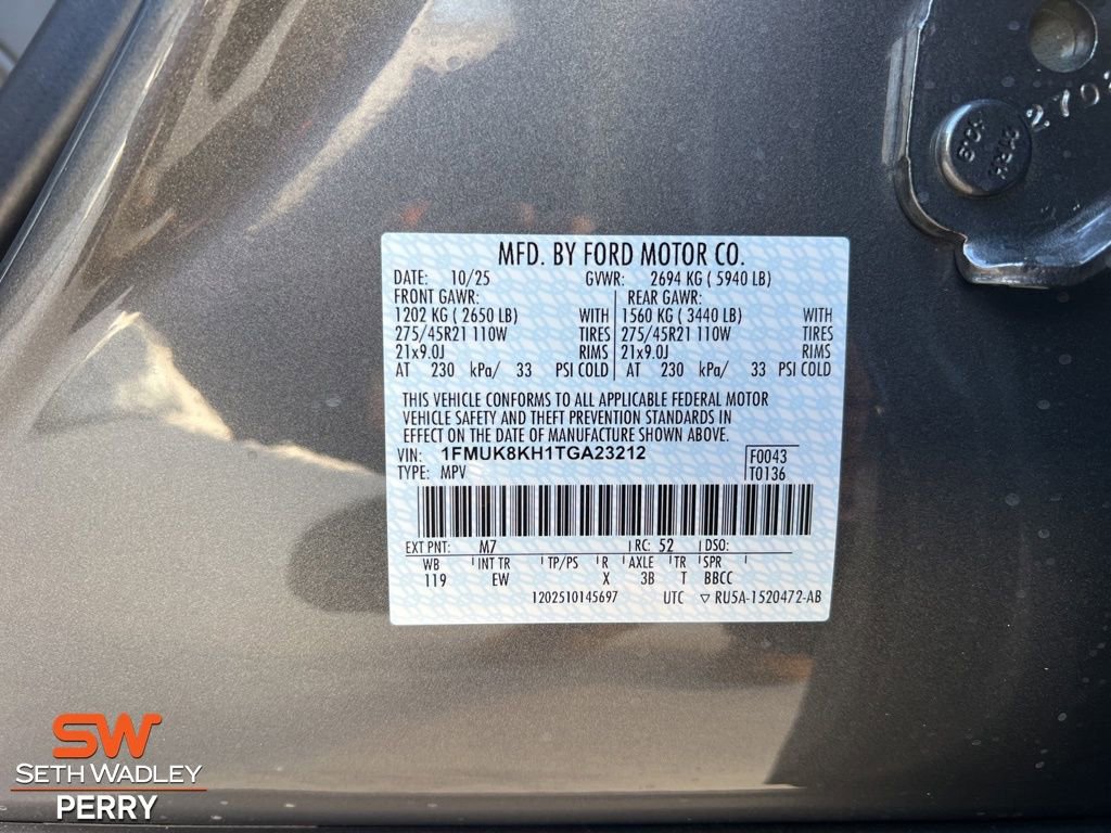 New 2026 Ford Explorer ST-Line w/ ST-Line Street Pack image 25