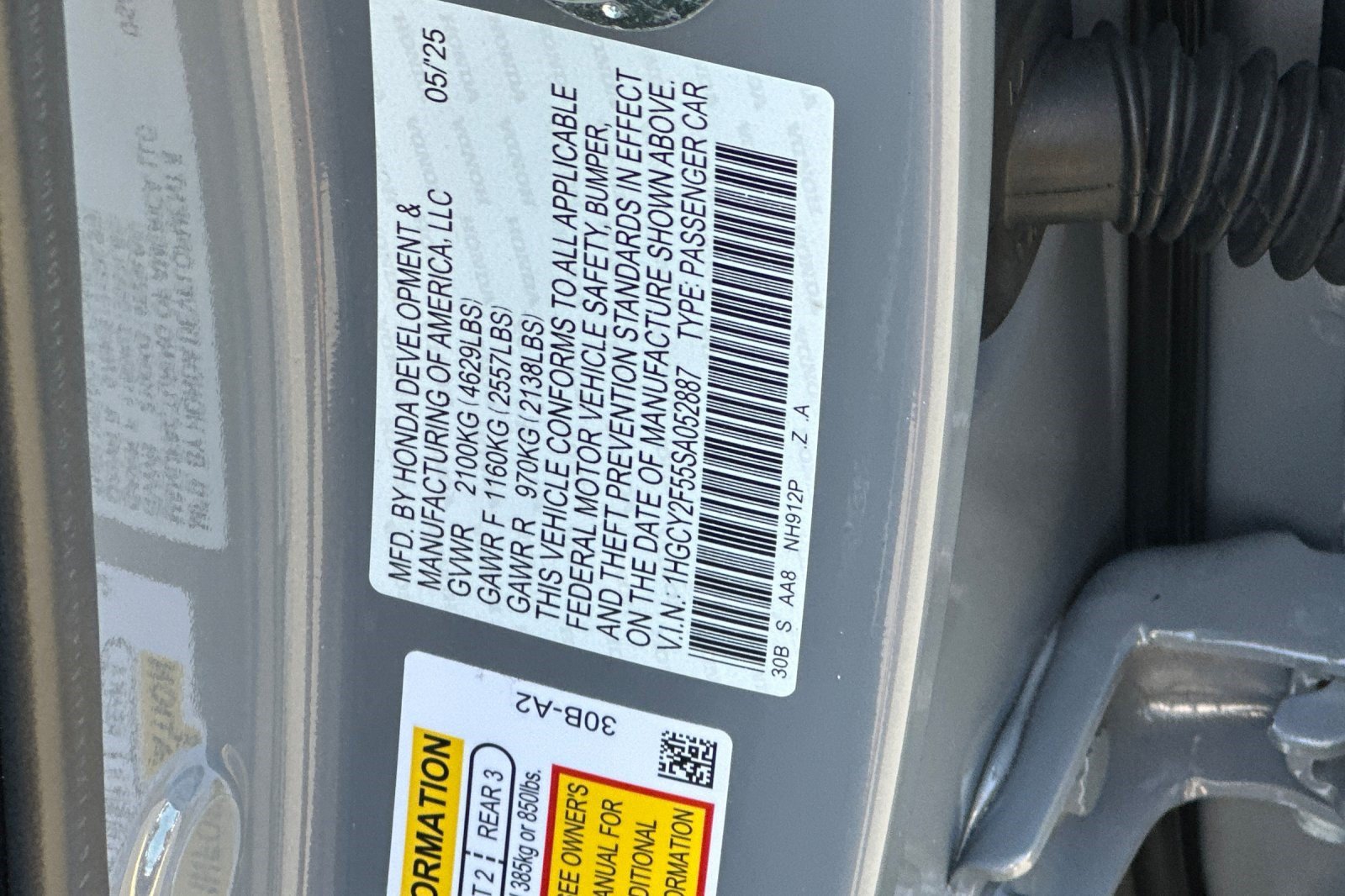 Used 2025 Honda Accord Sport image 25
