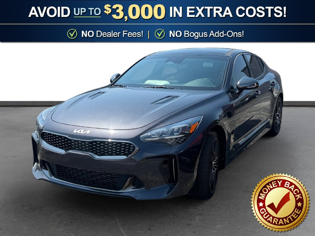 Used 2022 Kia Stinger GT1 w/ Red Interior Color Package RWD 360° Tour