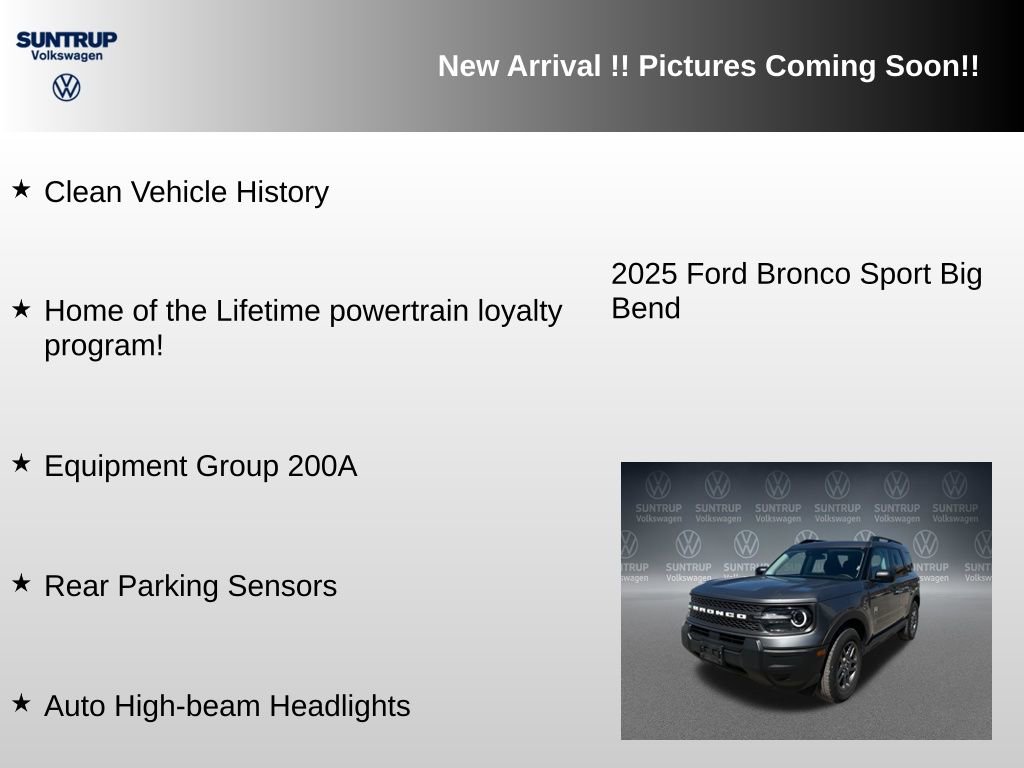 Used 2025 Ford Bronco Sport Big Bend image 5