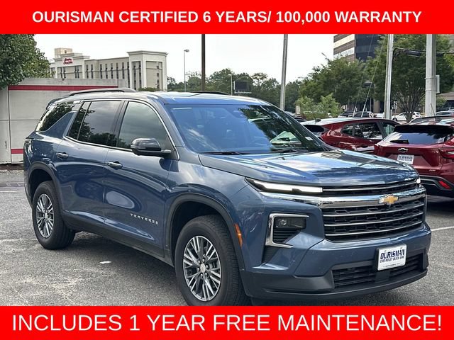 Used 2025 Chevrolet Traverse LT w/ Driver Confidence Package