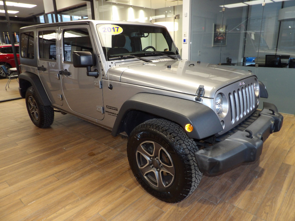Used 2017 Jeep Wrangler Unlimited Sport w/ Quick Order Package 24S image 3