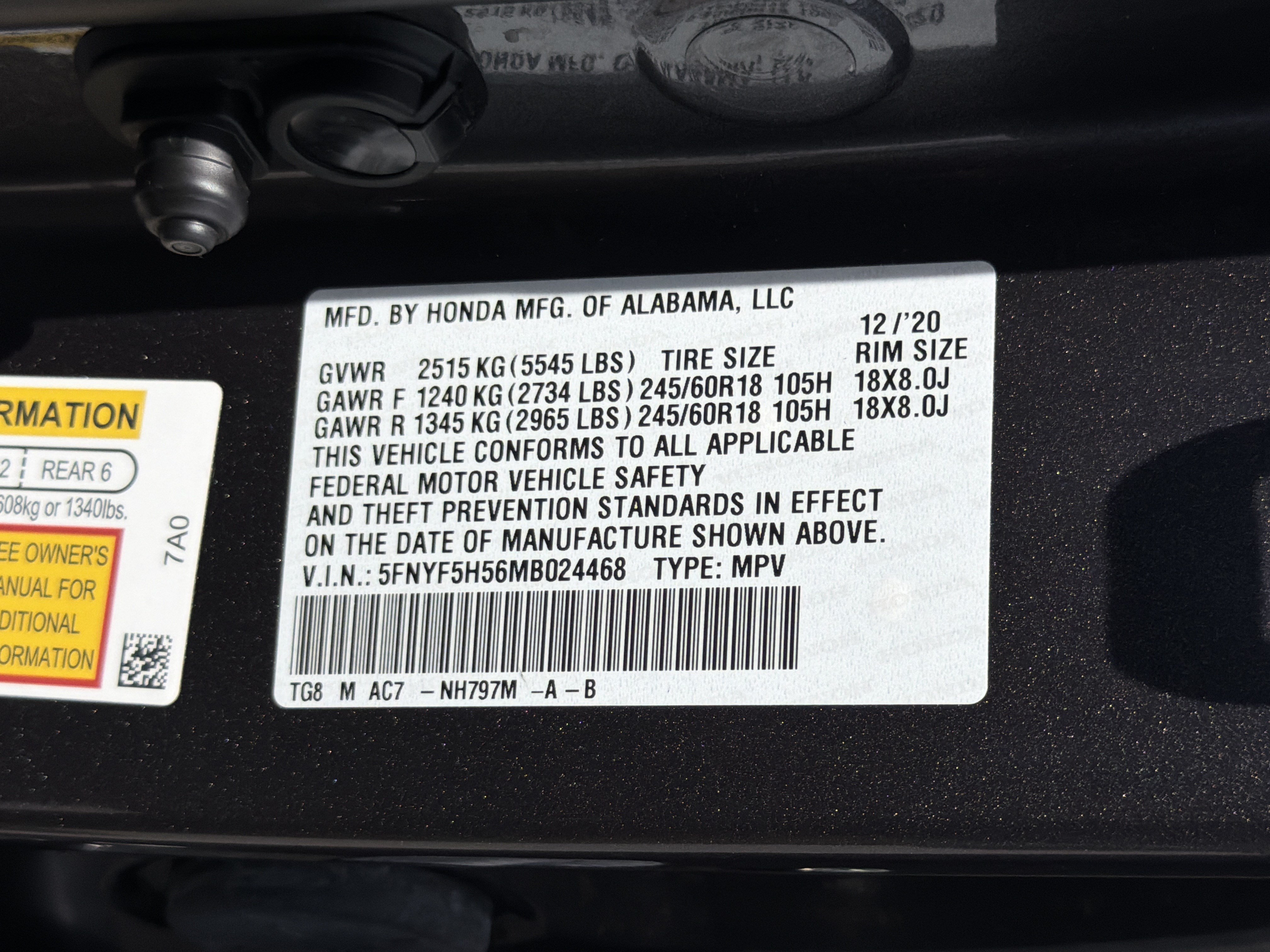 Used 2021 Honda Pilot EX-L image 31