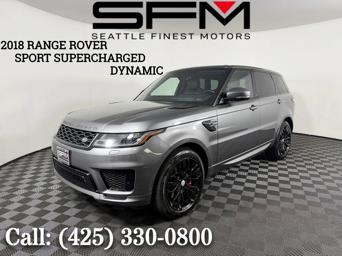 Used 2018 Land Rover Range Rover Sport Supercharged AWD/4WD image 1