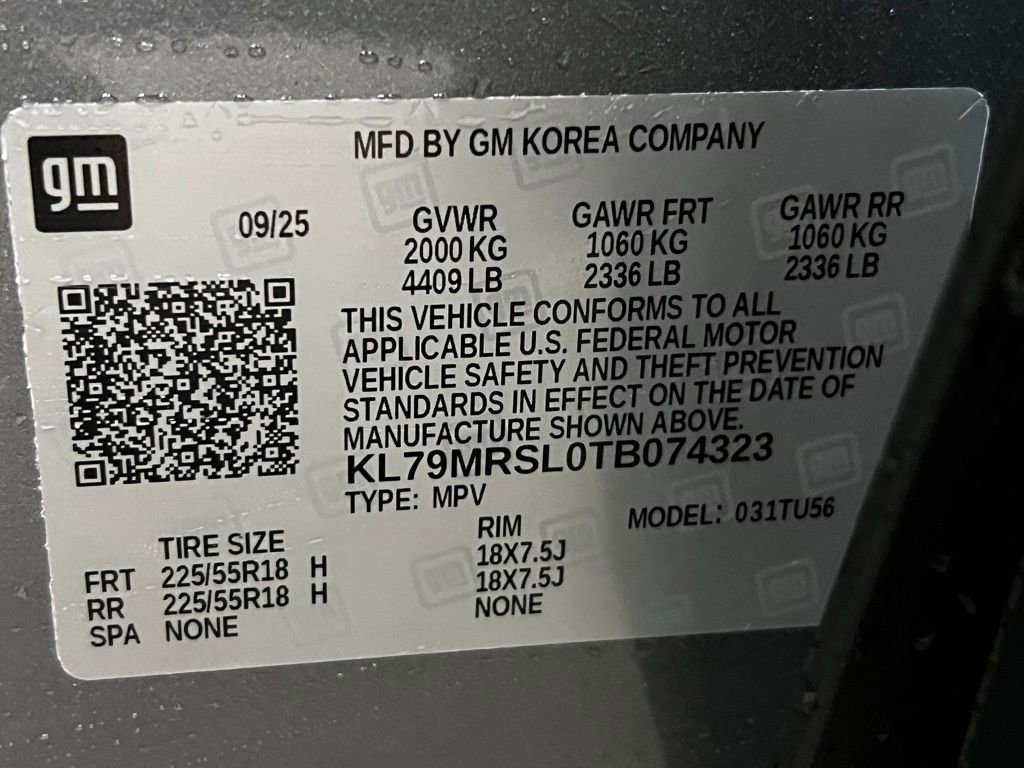 New 2026 Chevrolet TrailBlazer LT w/ LT Cold Weather Package image 33