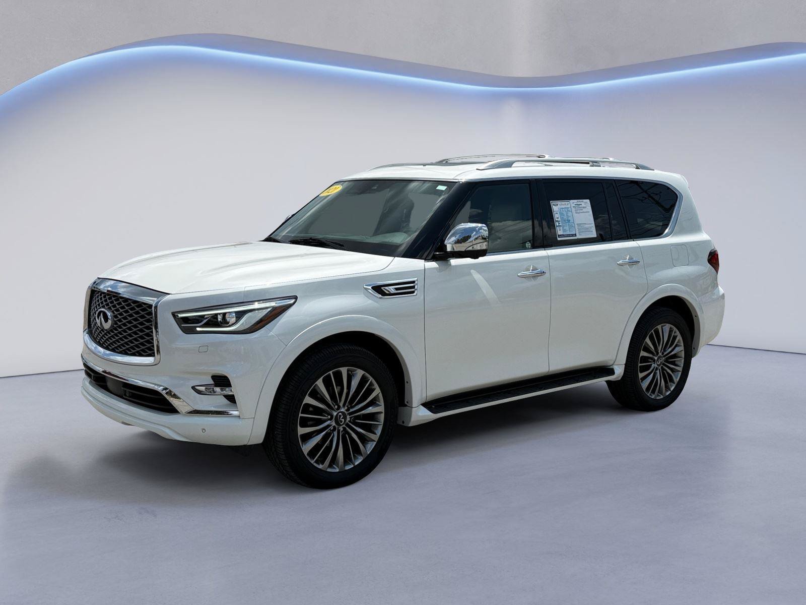 Used 2021 INFINITI QX80 Sensory w/ Cargo Package AWD/4WD image 8