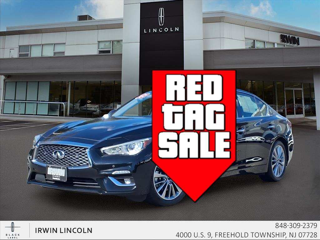 Used 2023 INFINITI Q50 Luxe w/ Cargo Package image 1