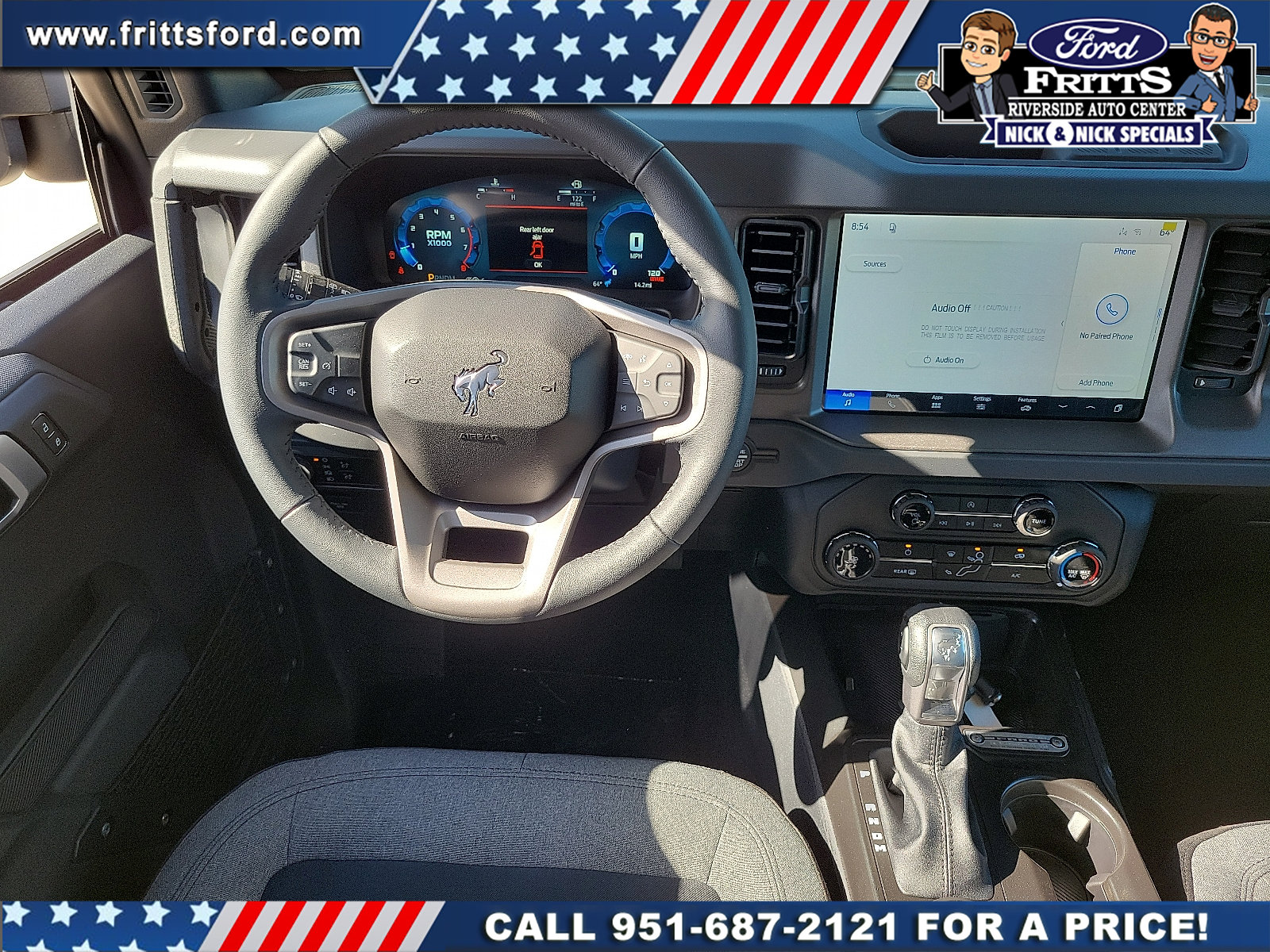 New 2026 Ford Bronco Big Bend w/ Black Appearance Package AWD/4WD image 4