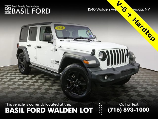 Used 2021 Jeep Wrangler Unlimited Sport w/ Technology Group