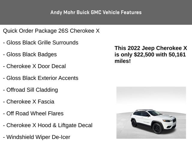Used 2022 Jeep Cherokee Latitude w/ Sun & Sound Group AWD/4WD image 12
