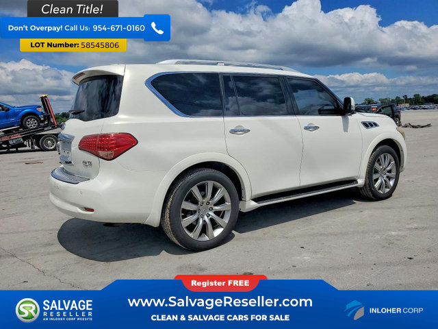 Used 2013 INFINITI QX56 4WD w/ Theater Pkg image 4