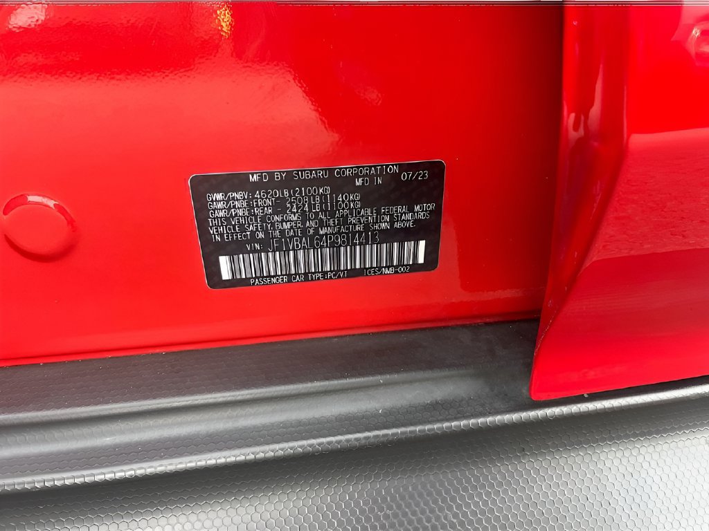 Used 2023 Subaru WRX Limited AWD/4WD image 33