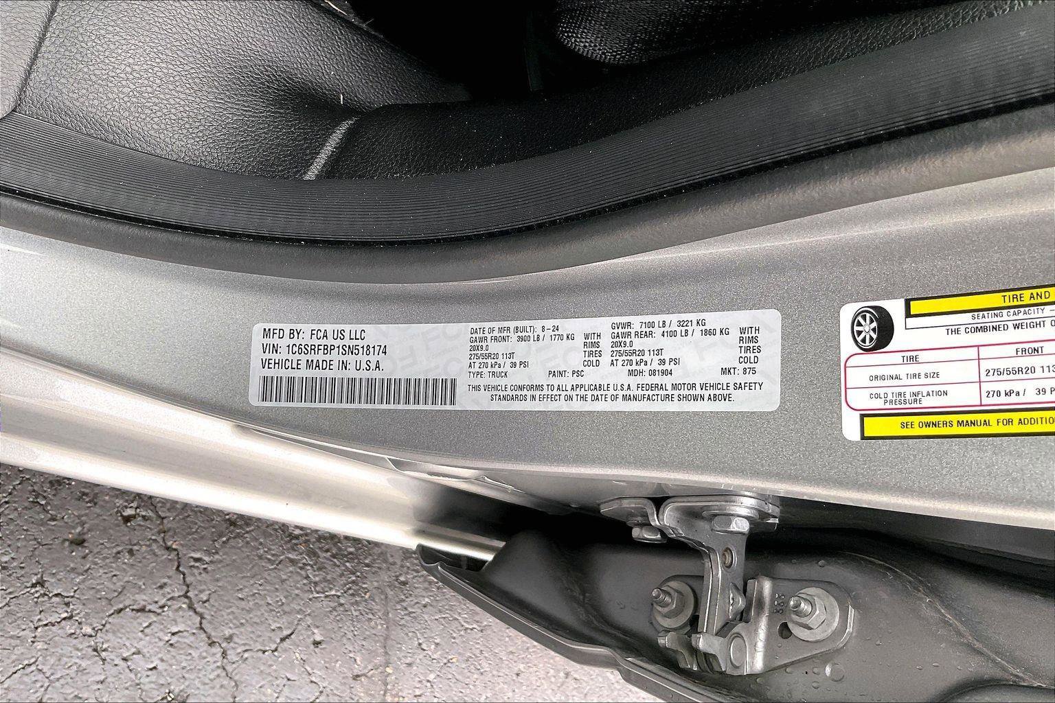 Used 2025 RAM 1500 Big Horn image 34