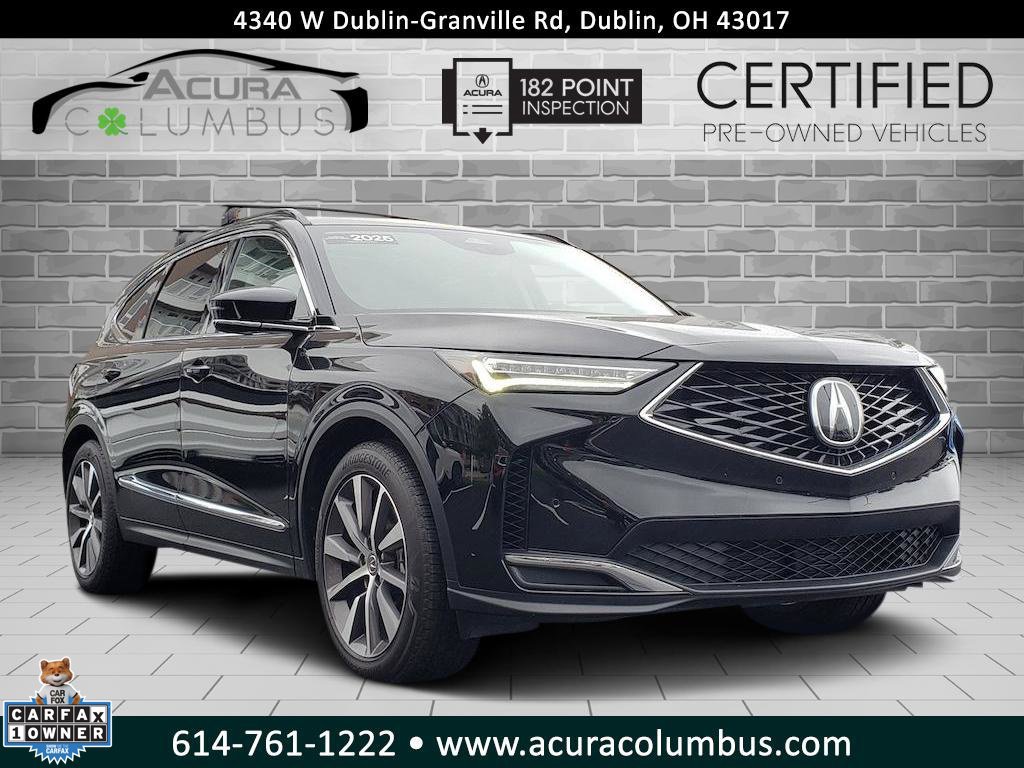 Certified 2025 Acura MDX w/ Technology Package