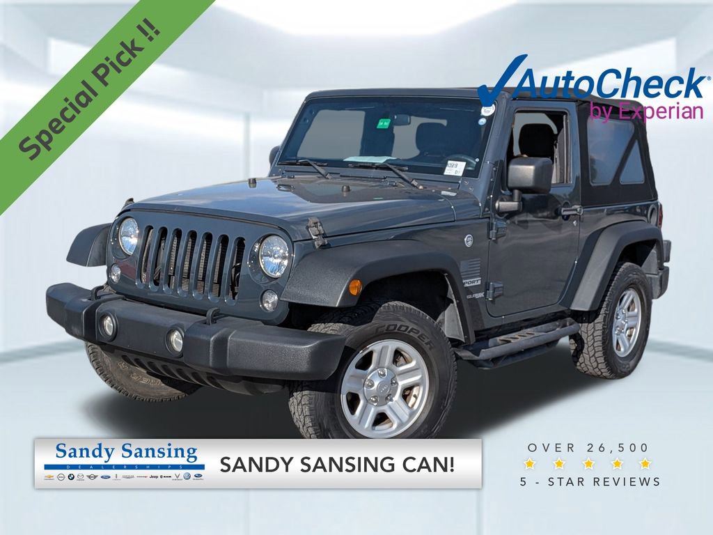 Used 2018 Jeep Wrangler Sport w/ Connectivity Group