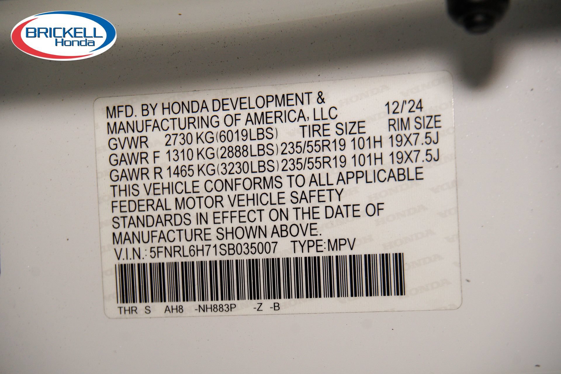 Certified 2025 Honda Odyssey Sport-L image 44