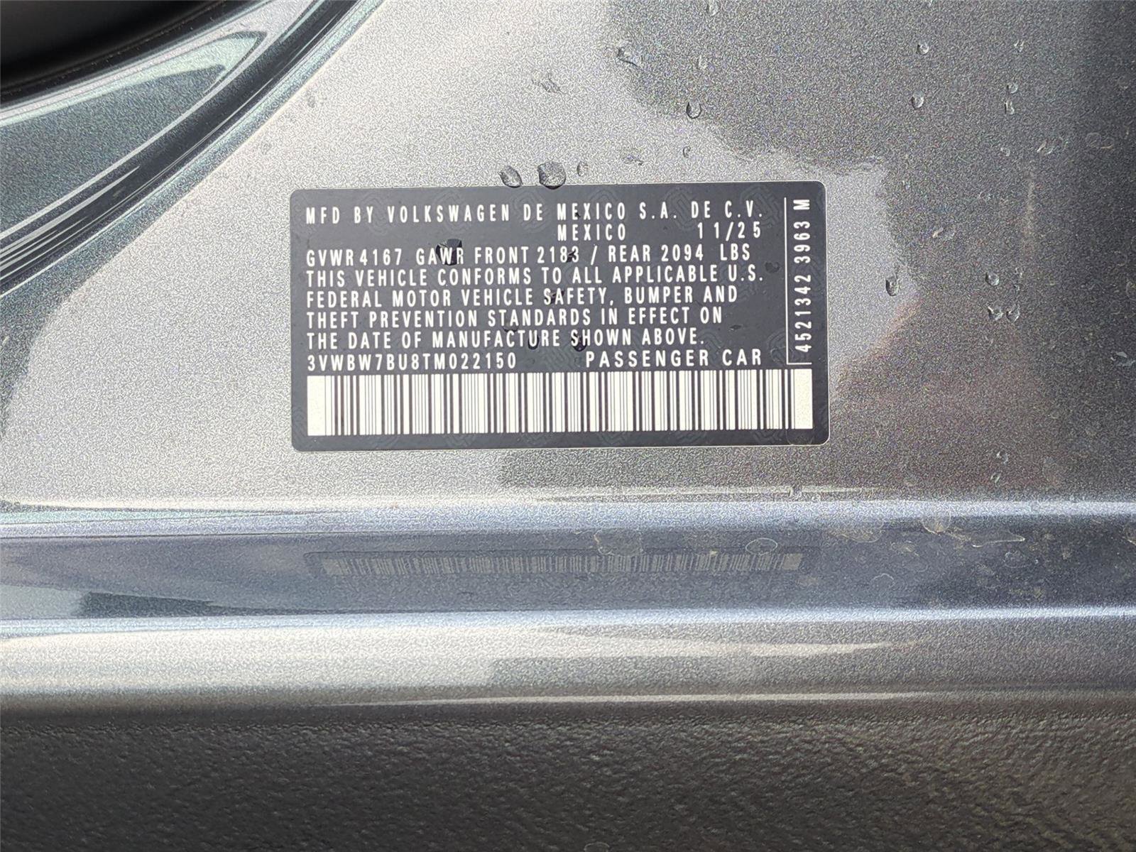 New 2026 Volkswagen Jetta Sport image 23