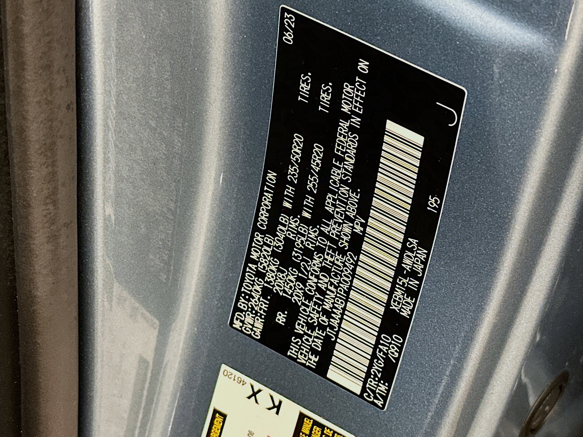 Used 2023 Lexus RZ 450e Premium w/ Accessory Package (2T) image 12