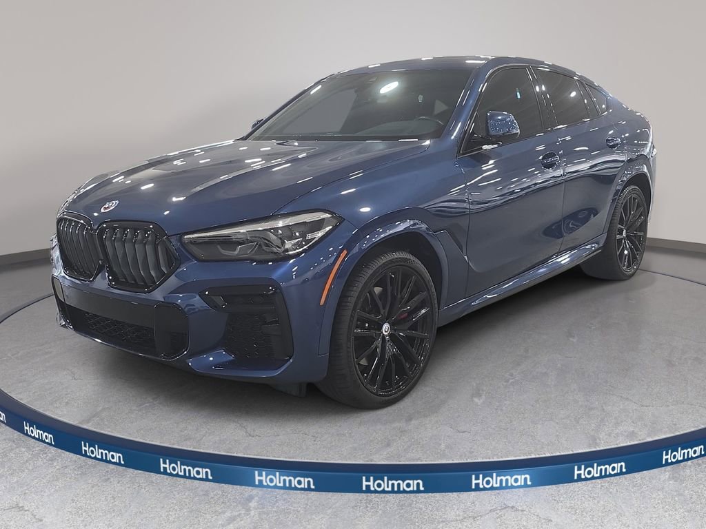 Certified 2022 BMW X6 xDrive40i w/ M Sport Package AWD/4WD image 1