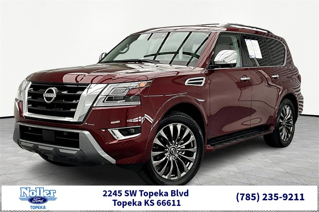 Used 2024 Nissan Armada Platinum w/ Captain's Chairs Package