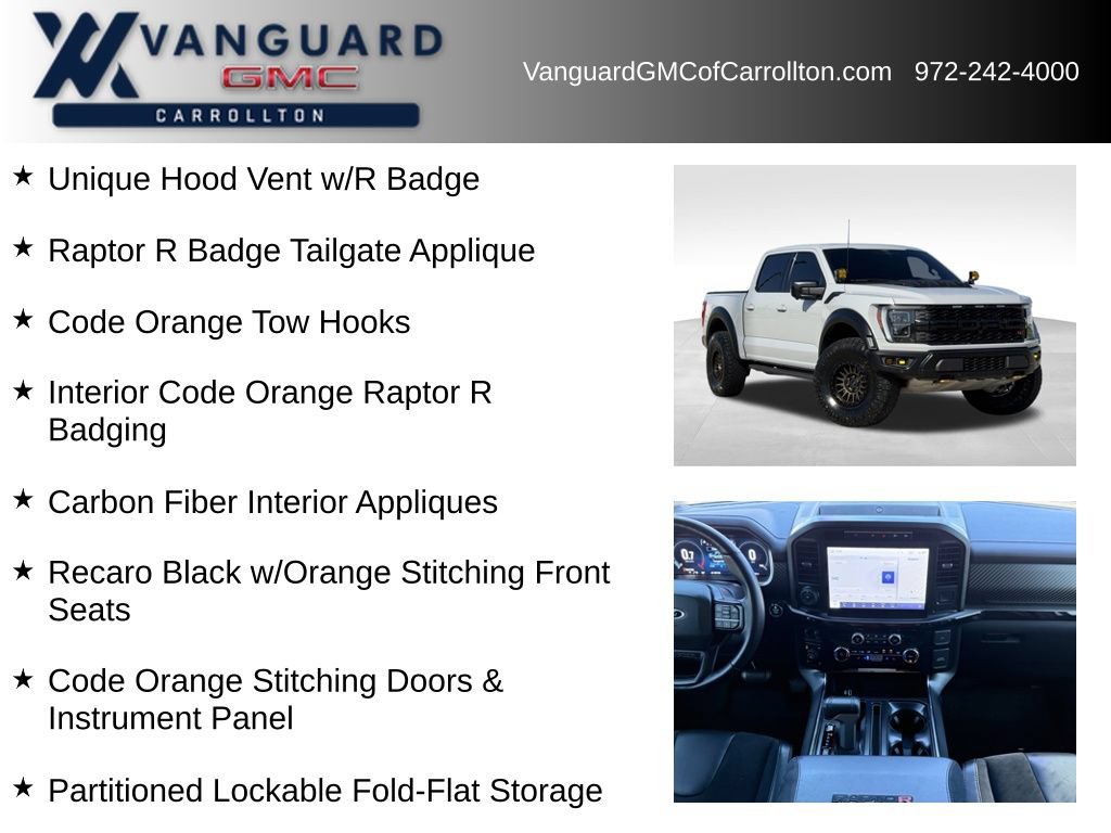 Used 2023 Ford F150 Raptor w/ Equipment Group 802A Raptor R AWD/4WD image 12