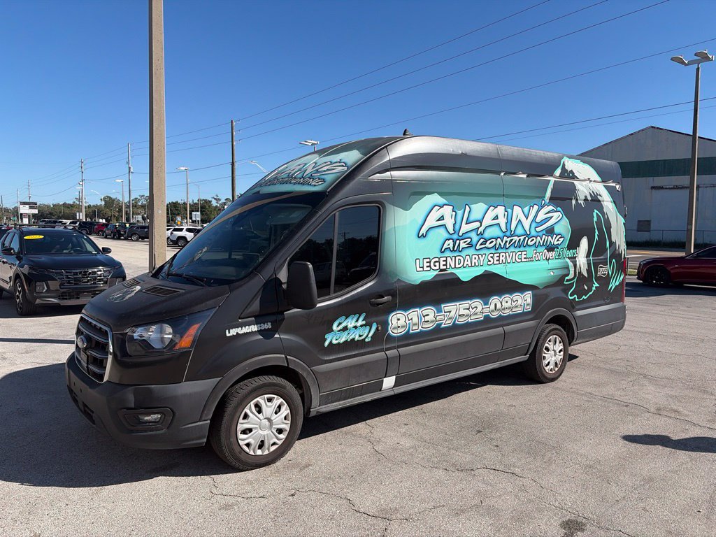 Used 2022 Ford E-Transit 148 High Roof Extended w/ Interior Upgrade Package RWD image 1
