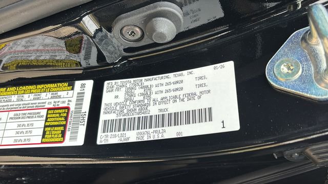 New 2026 Toyota Tundra Limited image 37