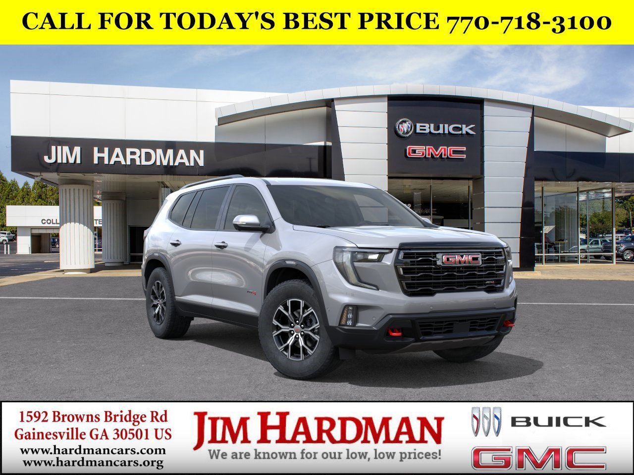 New 2026 GMC Acadia AT4