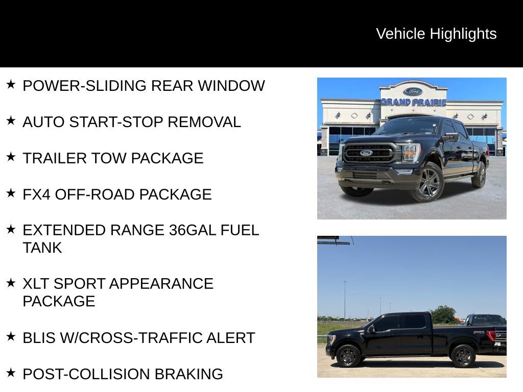Used 2023 Ford F150 XLT w/ Equipment Group 302A High AWD/4WD image 5