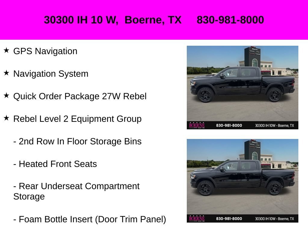 Used 2024 RAM 1500 Rebel w/ Rebel Level 2 Equipment Group AWD/4WD image 10