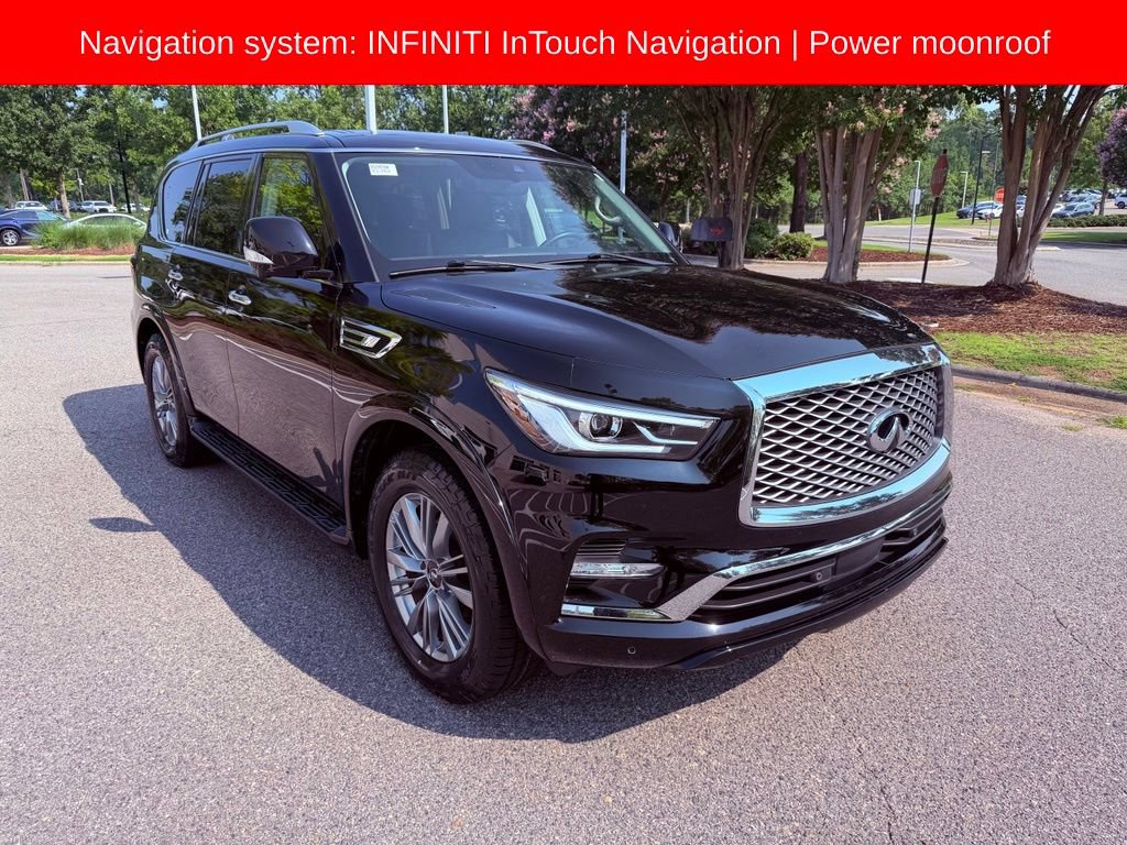 Used 2021 INFINITI QX80 Luxe w/ Cargo Package