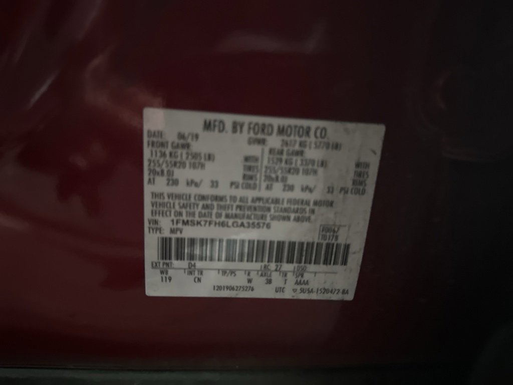 Certified 2020 Ford Explorer Limited image 8