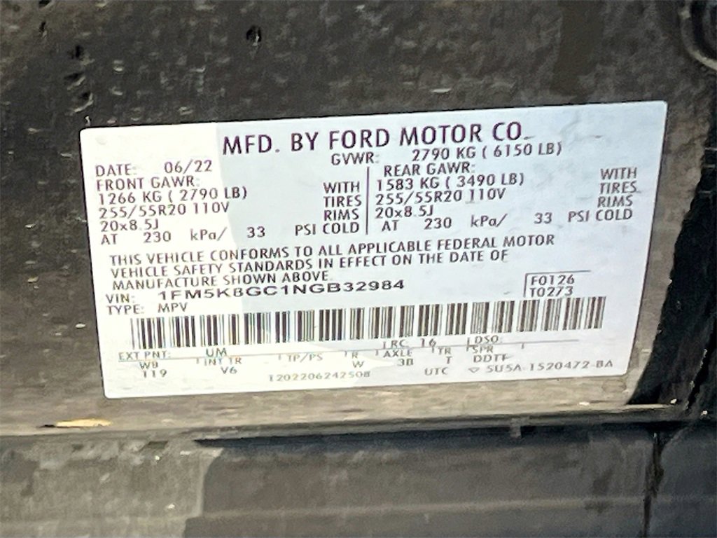 Used 2022 Ford Explorer ST image 32