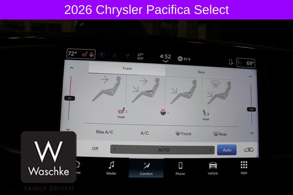 New 2026 Chrysler Pacifica Select w/ S Appearance Package image 46