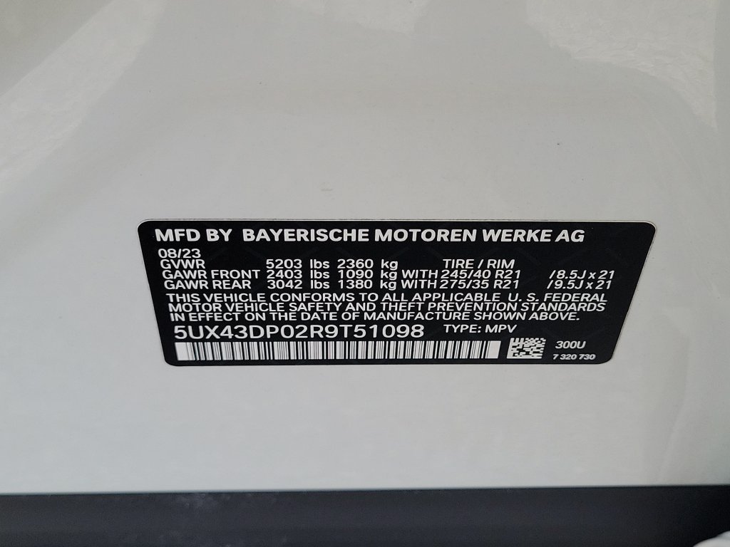 Used 2024 BMW X3 sDrive30i w/ Convenience Package RWD image 31