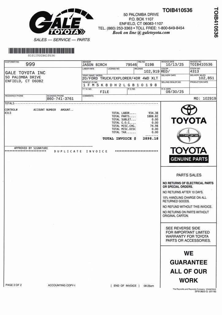 Used 2020 Ford Explorer XLT w/ Comfort Package image 11