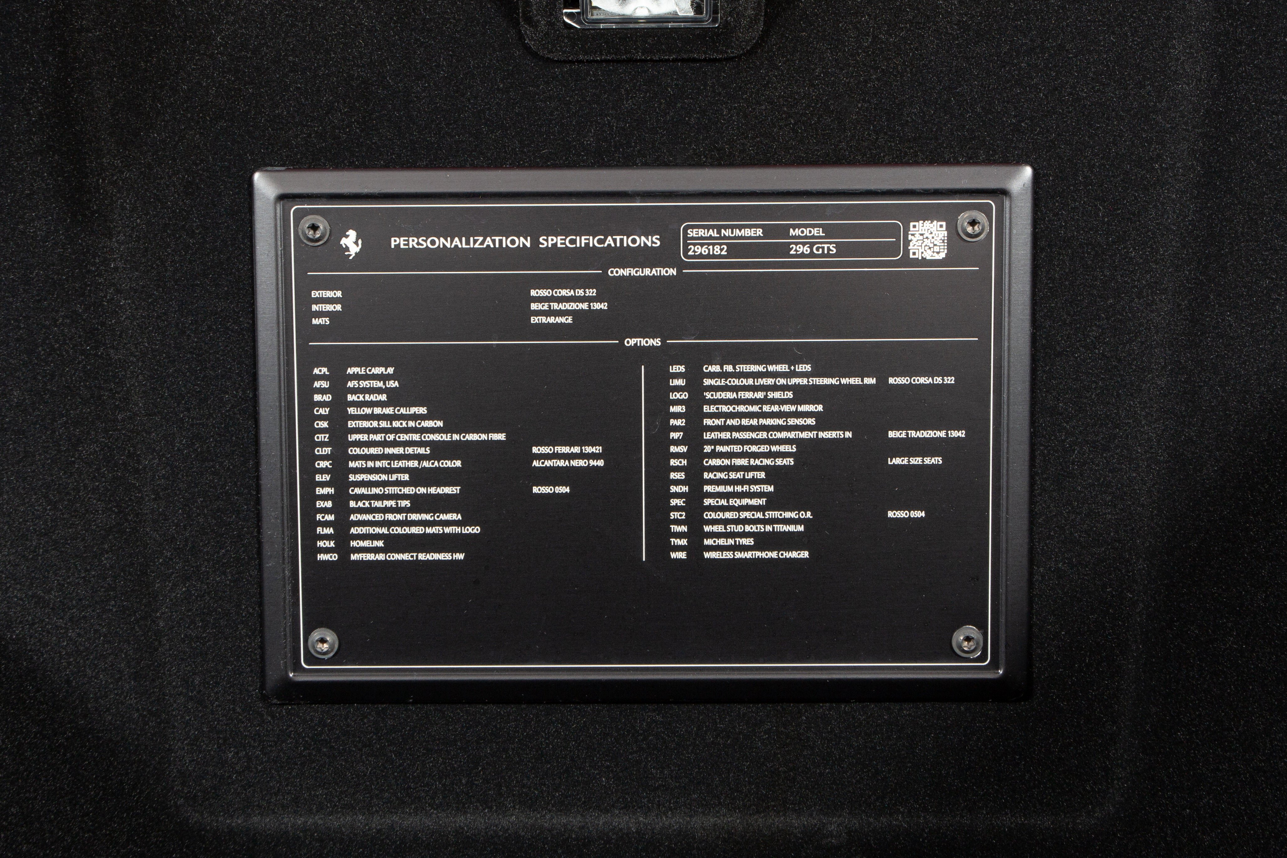 Certified 2023 Ferrari 296 GTS image 20