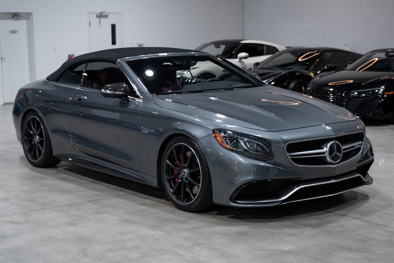 Used 2017 Mercedes-Benz S 63 AMG 4MATIC Cabriolet image 14