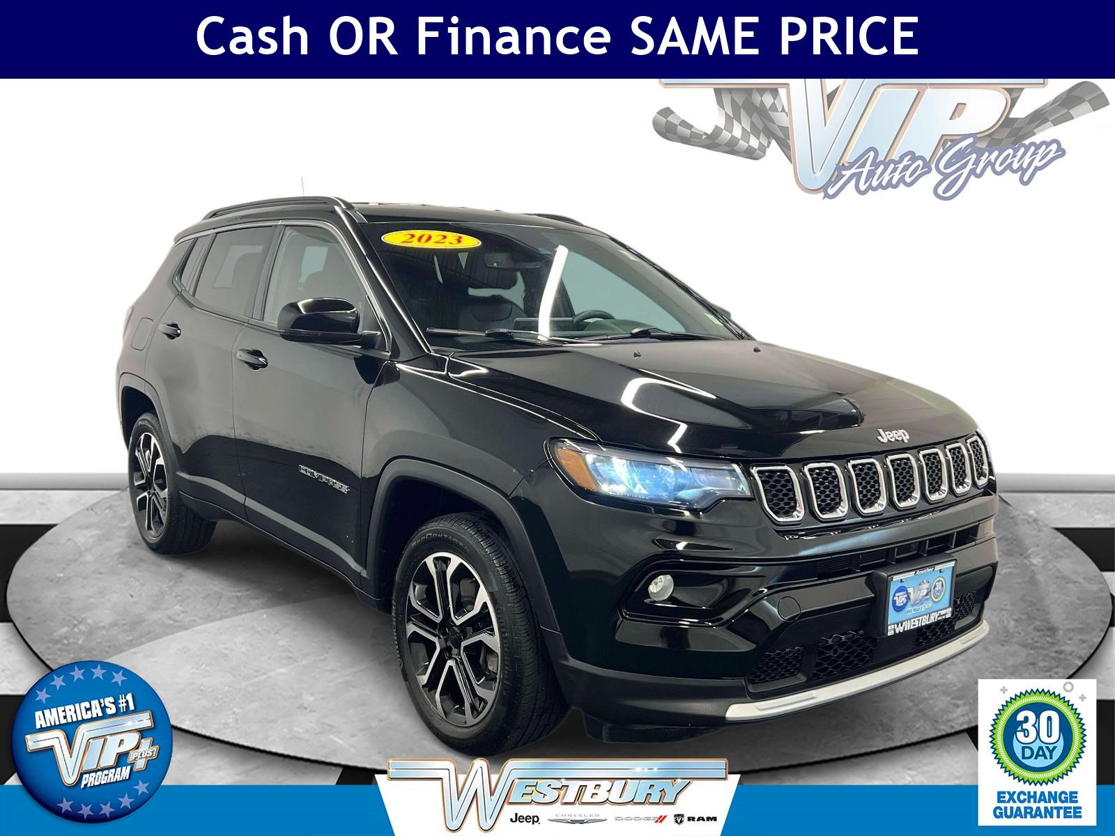 Certified 2023 Jeep Compass Limited AWD/4WD image 1