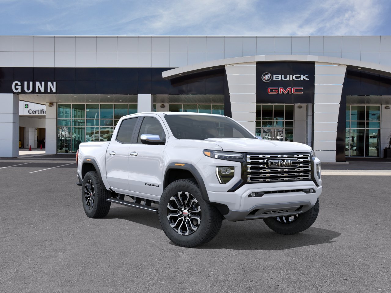 New 2026 GMC Canyon Denali w/ LPO, Black Badging Package