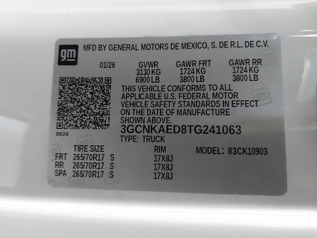 New 2026 Chevrolet Silverado 1500 W/T w/ WT Safety Package image 34